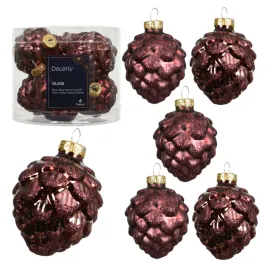 brazowe-szklane-szyszki-bombki-ksztaltki-na-choinke-7-cm-6-szt-zawieszki
