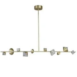 lampa-wiszaca-cone-led-zlota-130-cm
