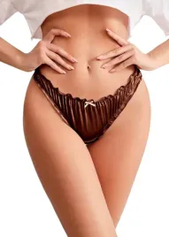 sexy-brazowe-satynowe-stringi-damskie-xl