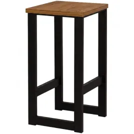 taboret-czarny-hoker-loft-metalowy-64-cm-welur-ekoskory-pikowane