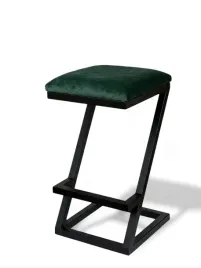 hoker-loft-65-cm-metalowy-solidny-nowoczesny-taboret-welur-zielone-karo