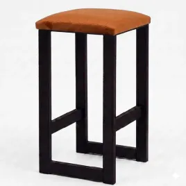 taboret-metalowy-tapicerowany-czarny-rudy-heksagon-welur-masywny-na-lata