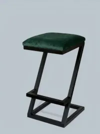 hoker-metalowy-loft-65-cm-solidny-nowoczesny-taboret-welur-zielone-kolory