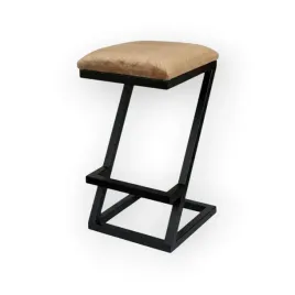 hoker-65-cm-metalowy-taboret-do-jadalni-barek-czarny-bezowa-jodelka