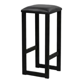 hoker-metalowy-30x30x75-cm-ekoskora-kolor-czarny-miekkie-siedzisko
