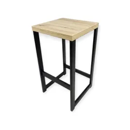 taboret-stolek-czarny-hoker-metalowy-35x35x60-cm-gruby-laminat-3-6-cm