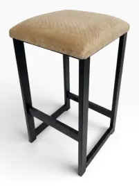 krzeslo-na-altanke-metalowy-czarny-taboret-welur-bez-riviera-35x35x60cm