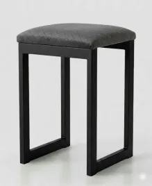 taboret-stolek-hoker-czarny-metal-welur-riviera-ciemny-szary-24h-loftowy