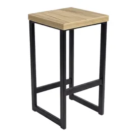 stolek-czarny-metalowy-hoker-zydel-taboret-65x35x35-laminat-dab-artisan