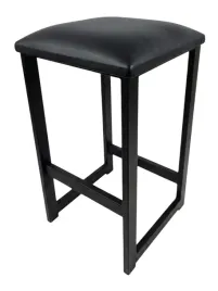 taboret-stolek-krzeslo-do-altanki-metalowy-czarny-na-balkon-ekoskora-welur