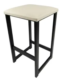 czarny-metalowy-hoker-60x35x35-cm-do-altanki-na-balkon-taras-kuchnii-skora