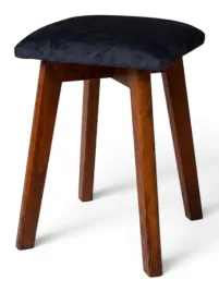taboret-drewniany-kuchenny-tapicerowany-welur-miekki-30x30x50-cm-polski