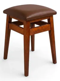 stolek-taboret-lite-drewno-buk-ciemny-dab-eko-skora-braz-woskolejbejca