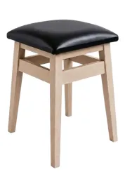 stolek-taboret-lite-drewno-buk-naturalny-eko-skora-czarna-woskolejbejca