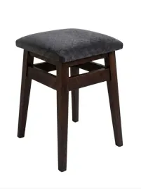 taboret-tapicerowany-bukowy-30xx30x50-cm-welur-szare-karo-pikowany-loft