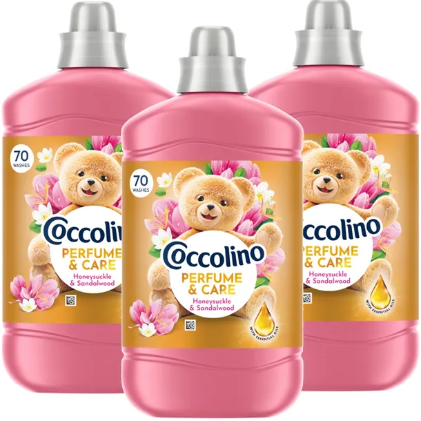 Płyn do Płukania Coccolino Creations Honeysuckle & Sandalwood 4,83L
