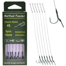 gotowe-przypony-method-feeder-10-cm-haczyki-z-zadziorem-8-i-igla-8mm-6szt