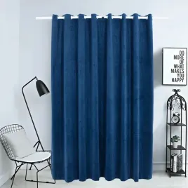 vidaxl-zaslona-zaciemniajaca-z-kolkami-aksamit-granatowa-290x245-cm