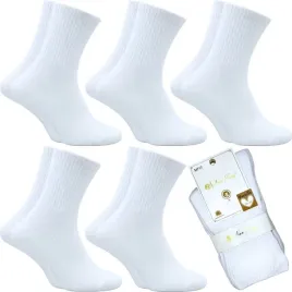 5x-skarpety-bezuciskowe-biale-damskie-bawelniane-35-38