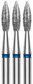 frez-diamentowy-plomien-ostry-niebieski-srednica-23mm-staleks-3-sztuki