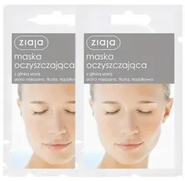 2-x-ziaja-maska-do-twarzy-oczyszczajaca-saszetka-7ml-rozszerzone-pory