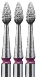 3x-staleks-frez-diamentowy-kropla-czerwona-expert-srednica-23mm-precyzyjny