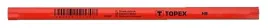 olowek-stolarski-kreslarski-ciesielski-240mm-hb-czerwony-24cm-topex-14a800