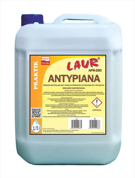 Antypiana OP.5L do Odkurzaczy oraz do środków myjąco czyszczących APR-250
