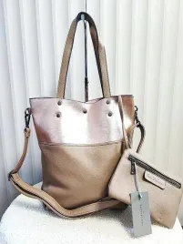 ines-delaure-torebka-shopper-bezowa-z-blyszczacym-z-portmonetka