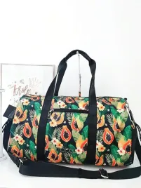 nobo-torba-maxi-shopper-multi-print-zielona