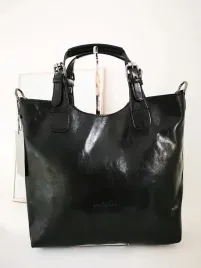 ines-delaure-torebka-shopper-czarna