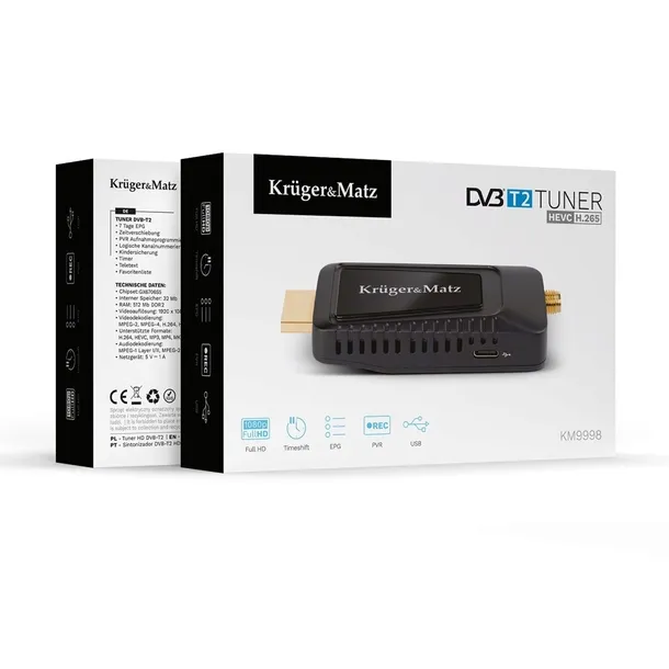 kruger-and-matz-dekoder-dvb-t2h-265-hevc-mini-km9998-rodzaj-tunera-dvb-t2