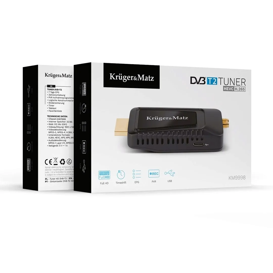 kruger-and-matz-dekoder-dvb-t2h-265-hevc-mini-km9998-stan-nowy