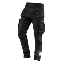 neo-spodnie-robocze-jeans-denim-5-kieszeni-czarne-do-pasa-bawelna-l-81-233