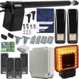 naped-bramy-jednoskrzydlowej-faac-414-long-lewy-4xpilot-lampa-led