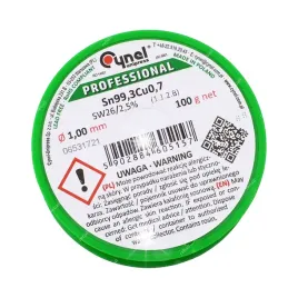 cyna-do-lutowania-z-topnikiem-25percent-bezolowiowa-sn993cu07-cynel-10mm-100g