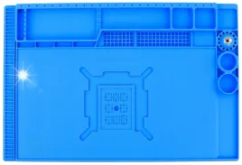 mata-silikonowa-do-lutowania-izolacyjna-z-organizerem-serwisowa-450x300mm