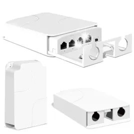 repeater-poe-4x-rj45-zewnetrzny-ip55-10-100mbps-30w-vlan-do-kamer-ap-lan