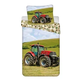 posciel-140x200-traktor-czerwony-poszewka-70x90