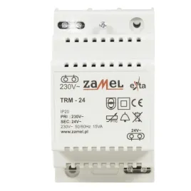zamel-exta-transformator-trm-24-na-szyne-th35-230-24vac-15va-ip20