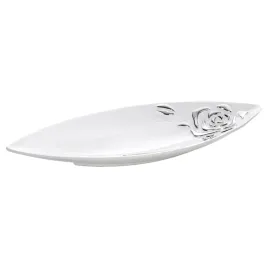 patera-ceramiczna-50x20x5-floresa-biala-srebrna