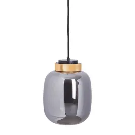 lampa-wiszaca-boom-led-szaro-zlota-25-cm