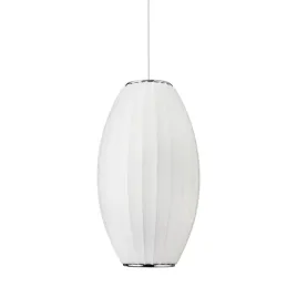 lampa-wiszaca-silk-barrel-biala-50-cm