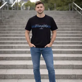 t-shirt-koszulka-bluzka-meska-bawelniana-nadruk-okragly-dekolt-czarny-m