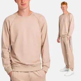 bluza-meska-dresowa-dzianinowa-bawelniana-gladka-bez-wzoru-basic-bezowa-2xl