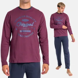 pizama-meska-bawelniana-dwuczesciowa-dlugi-rekaw-dlugie-spodnie-nadruk-2xl