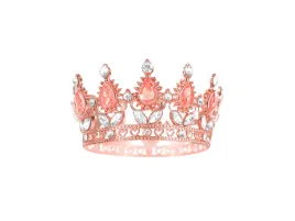 korona-na-tort-10-cm-rose-gold-z-krysztalkami-1-szt