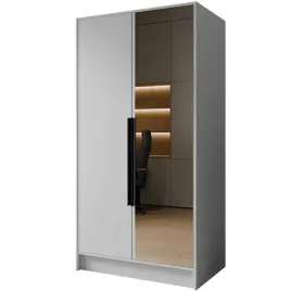 szafa-garderoba-biala-uchylna-dwudrzwiowa-czarne-uchwyty-luso-102x200x51-cm