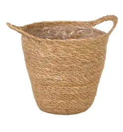okragly-koszyk-z-trawy-morskiej-z-folia-i-uchwytami-19-26x19x20-22-cm