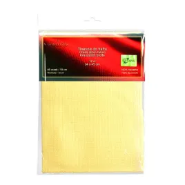 tkanina-cieta-kanwa-gladka-bez-nadruku-zolta-12ct-46-10cm-haft-krzyzykowy